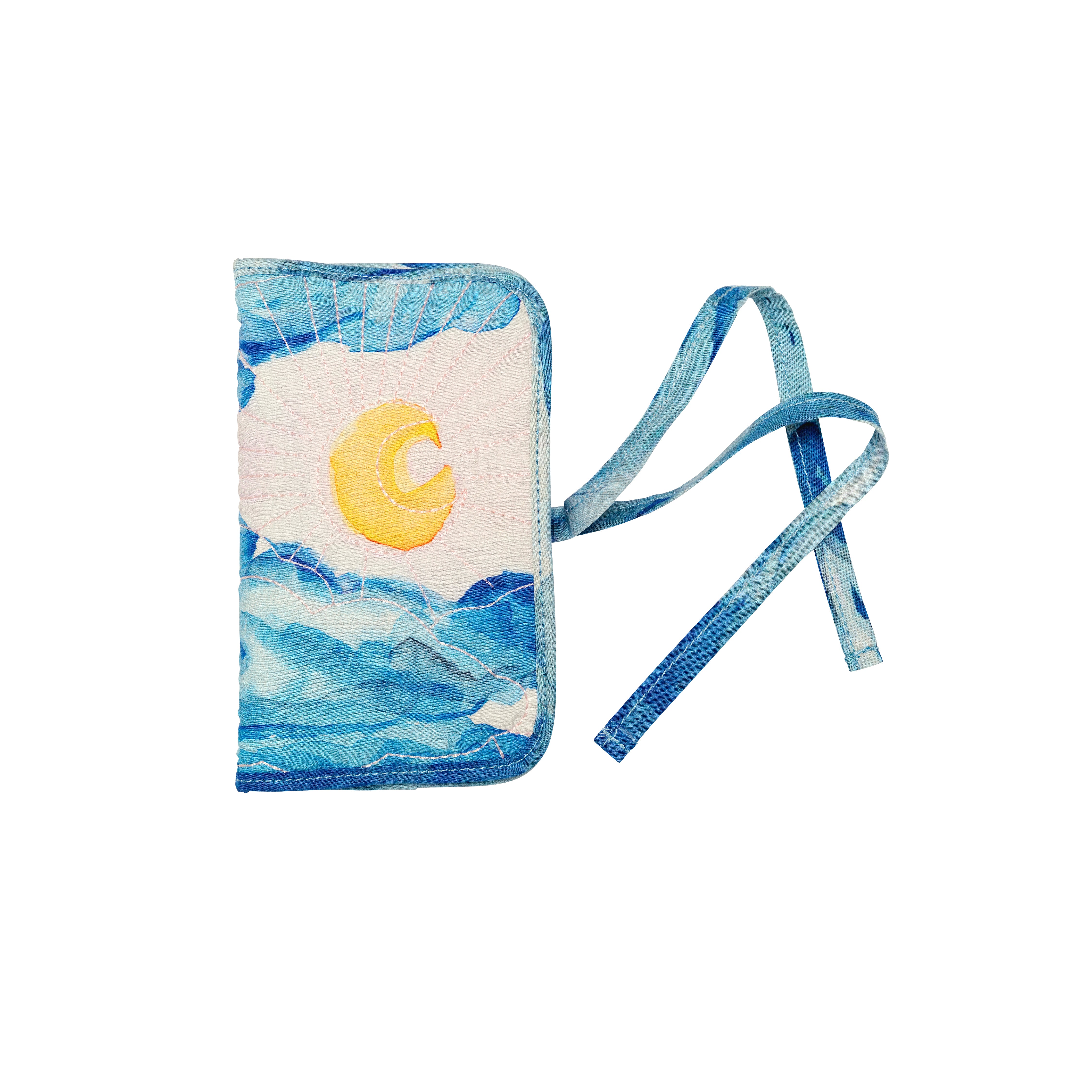 Moonshine Rose smykke clutch - blå